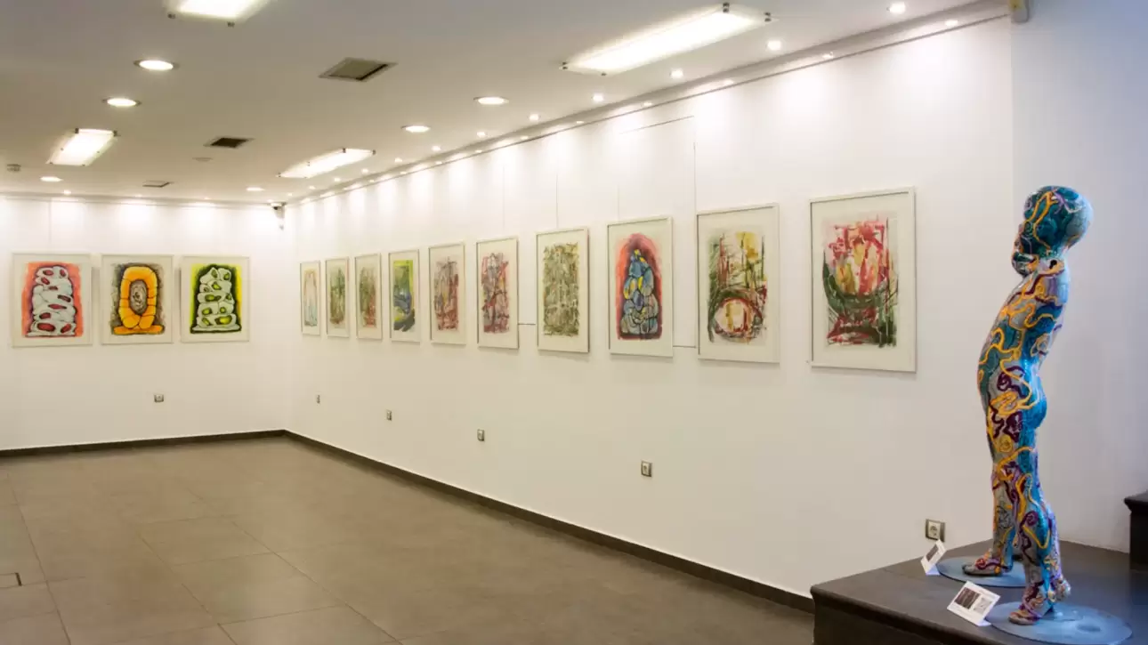 View of the gallery with my works-www.itsimmortal.com